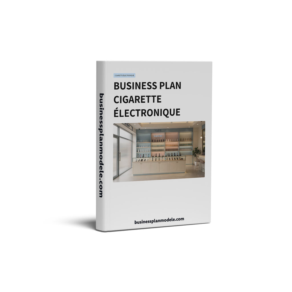 Business Plan Cigarette Éléctronique