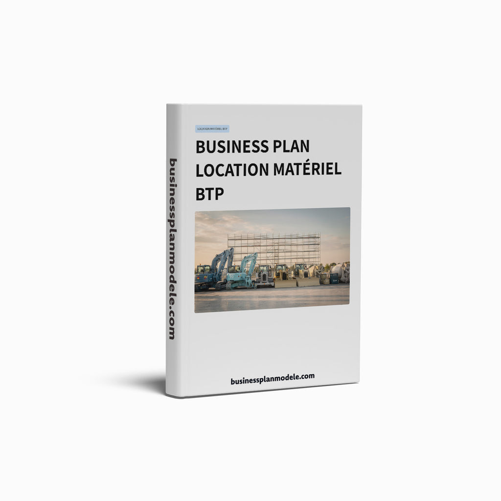 Business Plan Location matériel ( BTP )