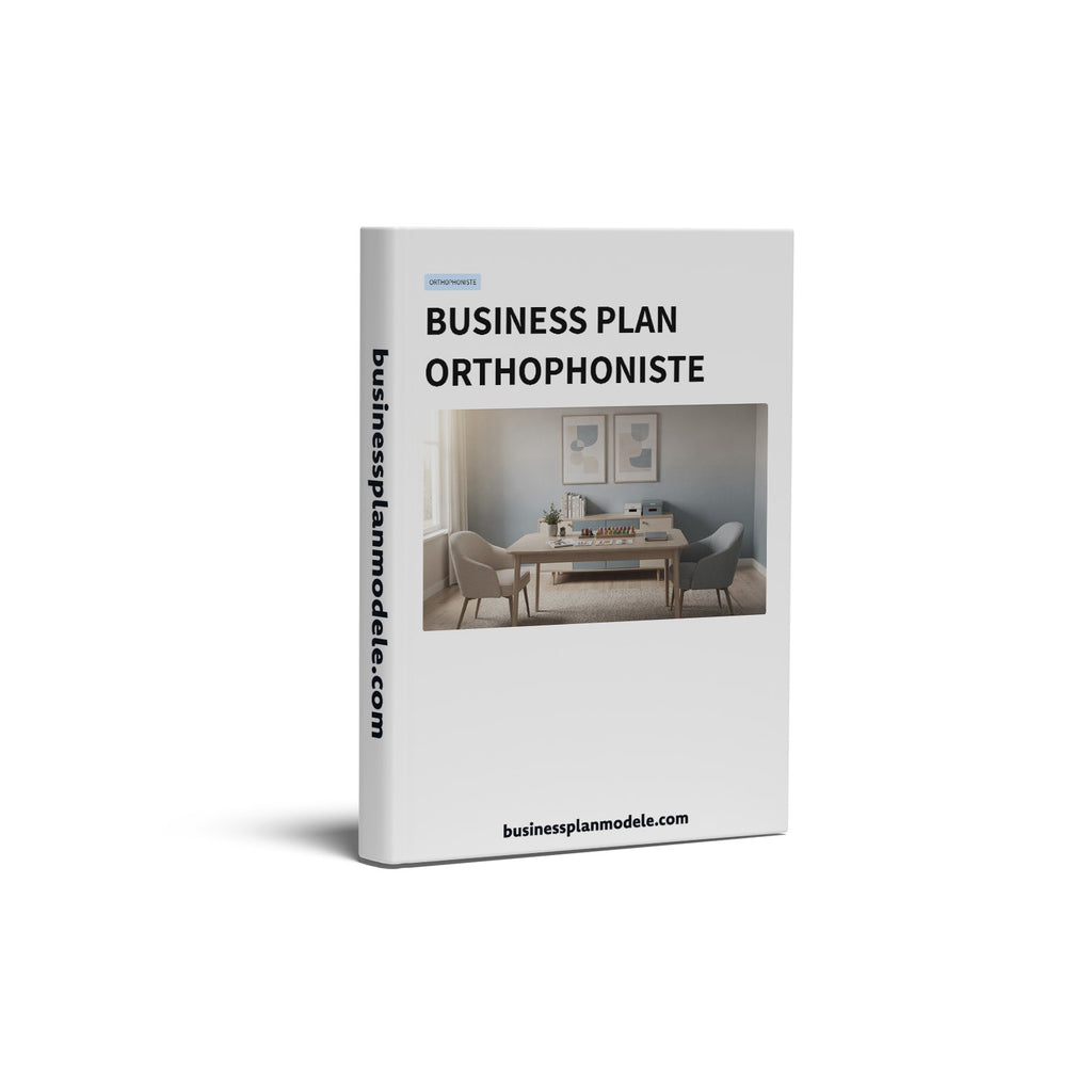 Business Plan Orthophoniste