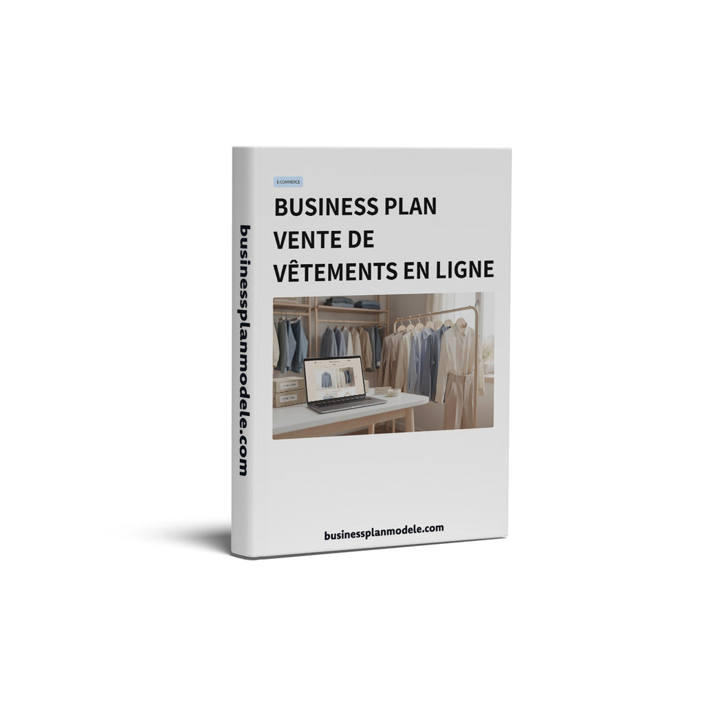 Business Plan Vente de Vetements en Ligne